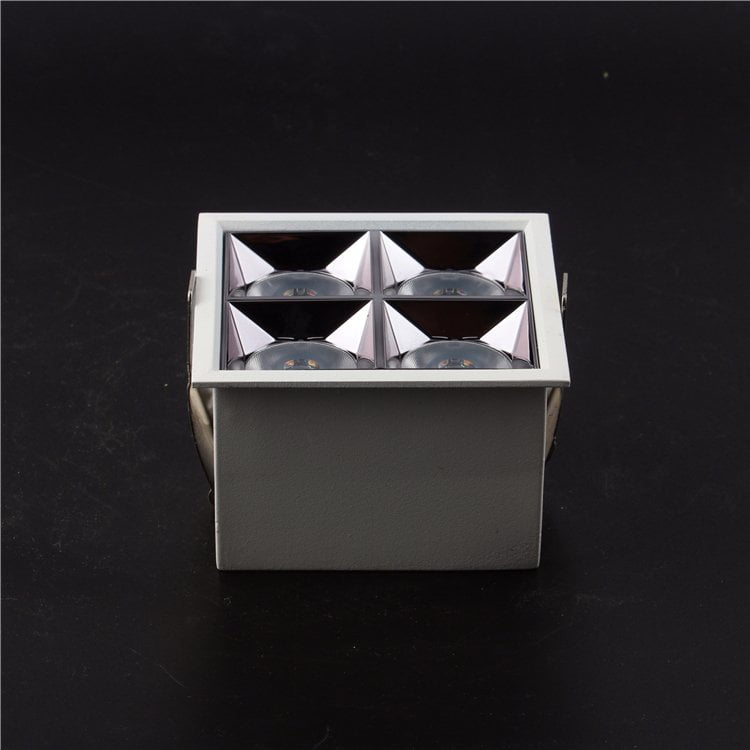 12w square embed led downlight