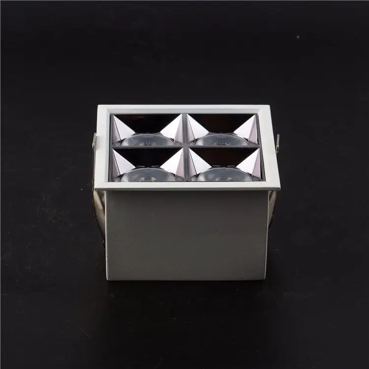 12w square embed led downlight