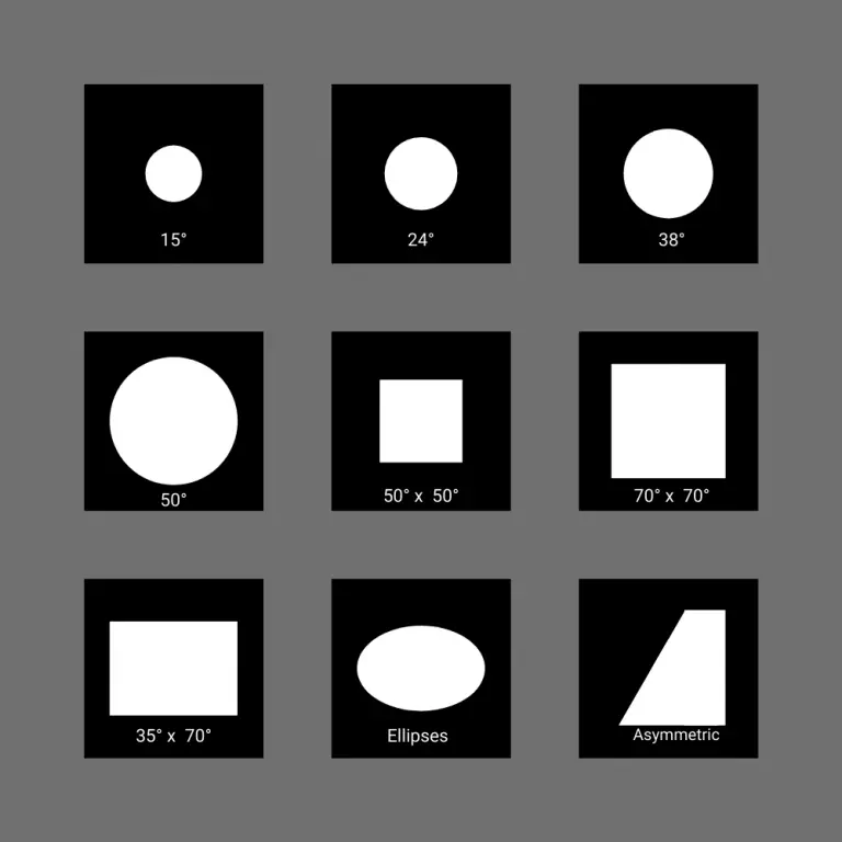 9 VERSION OPTICAL LENS