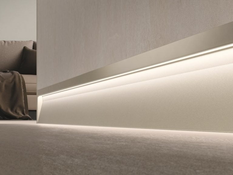 led aluminum skirting profile