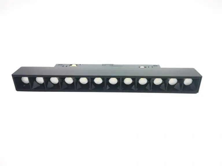 Magnetic track light