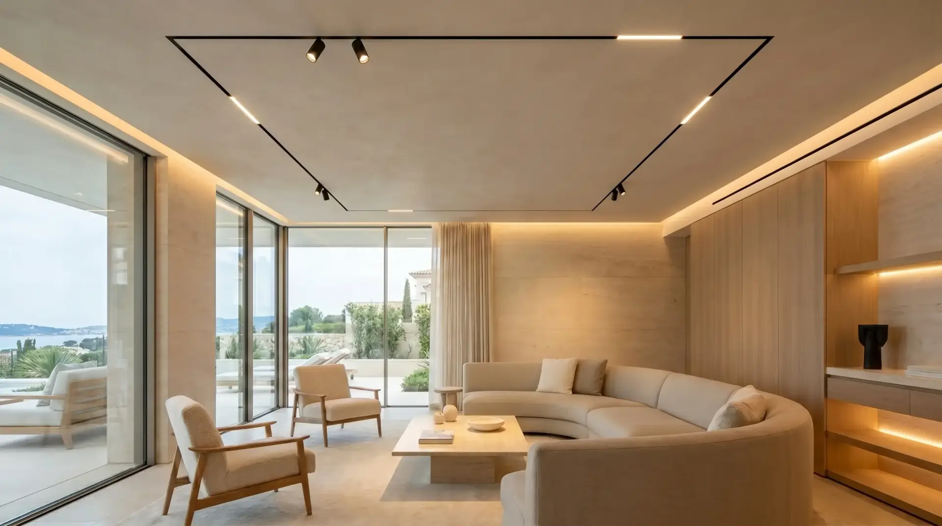 M20 magnetic track installation options with surface suspended trimless recessed and framed recessed profiles